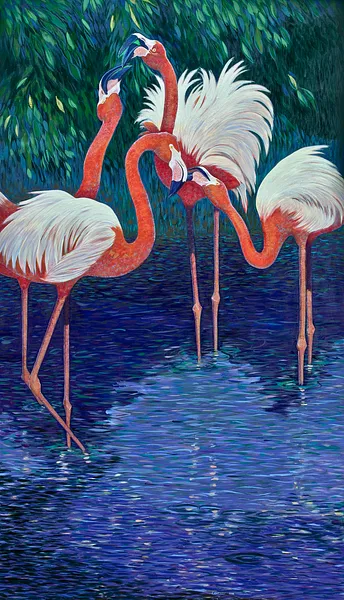 Flamingoes