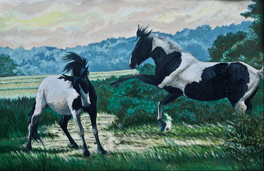 Two Stallions